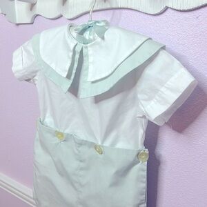 Toddler Boys Button on Bobby Suit